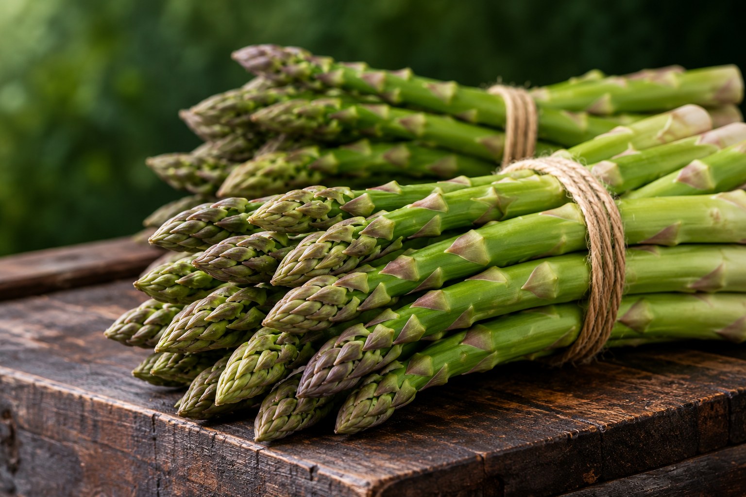 Illustrative photograph of fresh asparagus