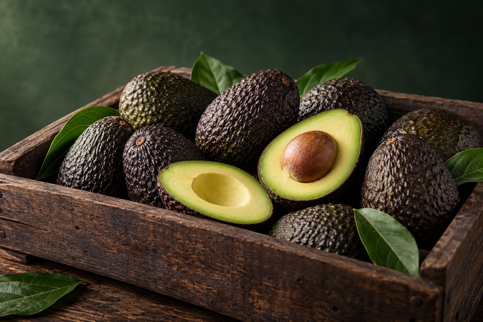 Illustrative hass avocados photograph