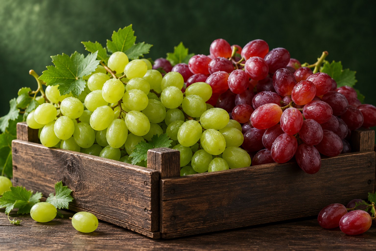 Illustrative table grapes photograph