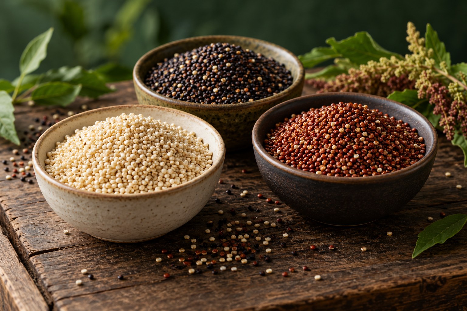 Illustrative photograph of quinoa