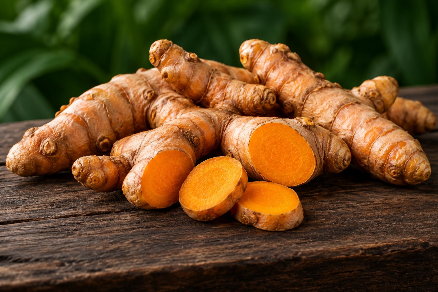 Illustrative photograph of fresh turmeric
